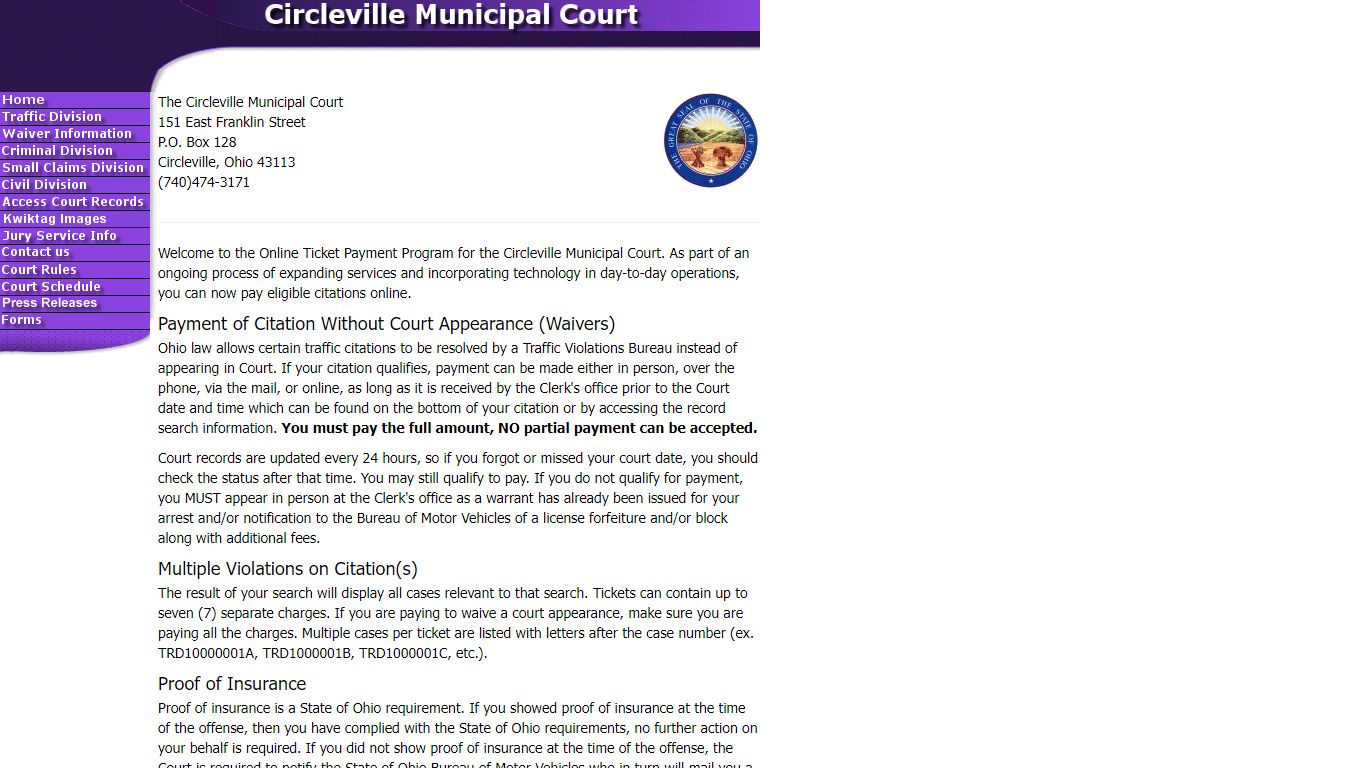 Circleville Municipal Court - step_main